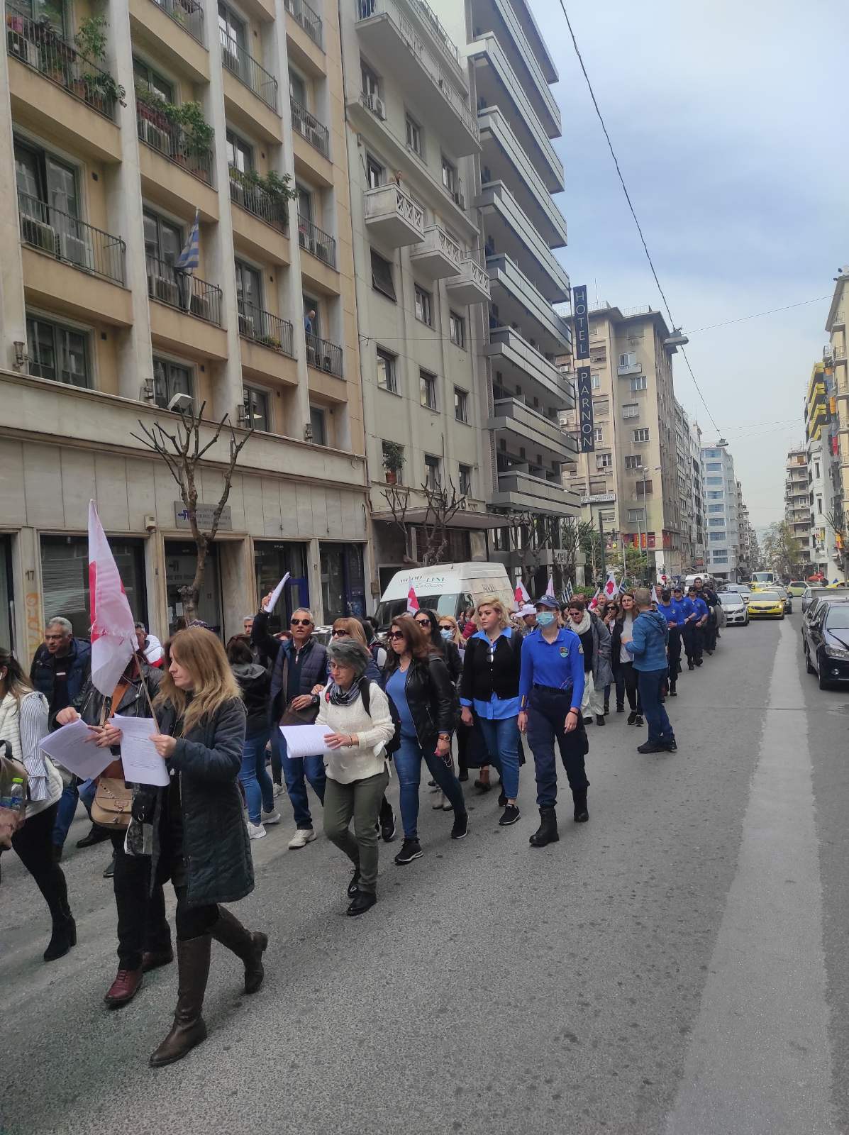 Συνεχίζεται η απεργία πείνας των Υγειονομικών!