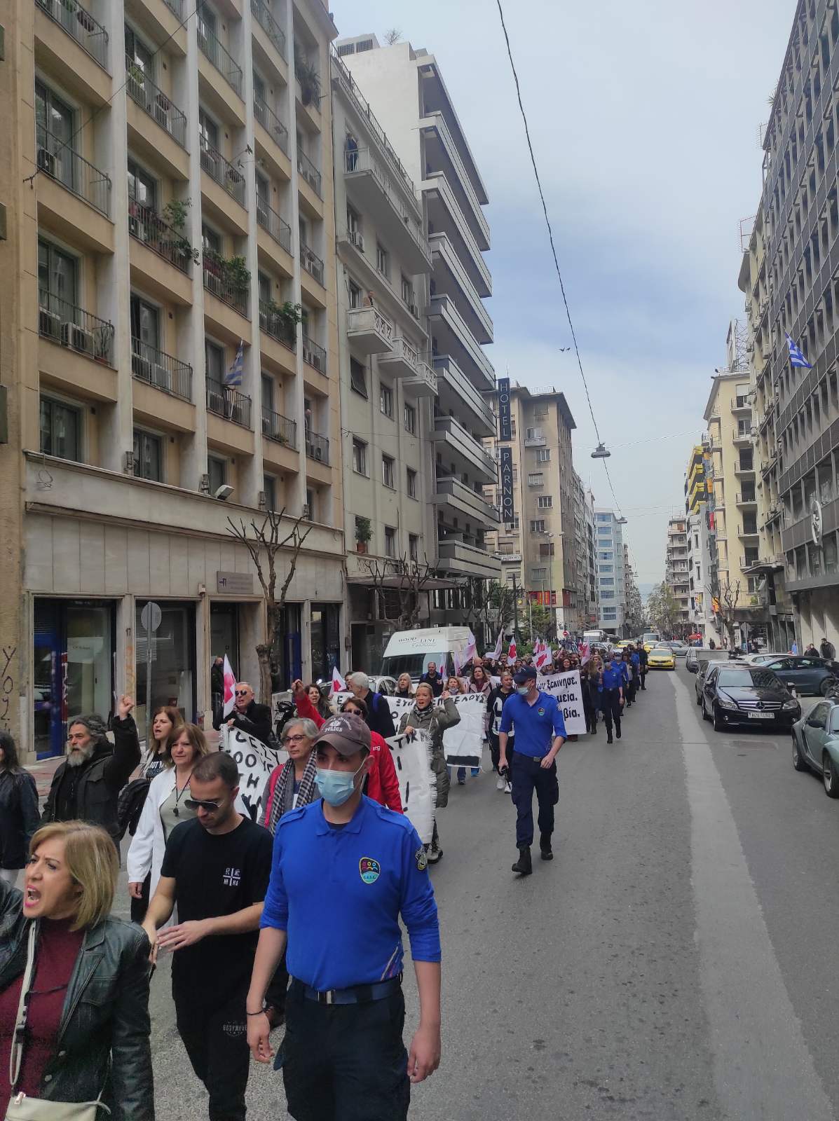 Συνεχίζεται η απεργία πείνας των Υγειονομικών!