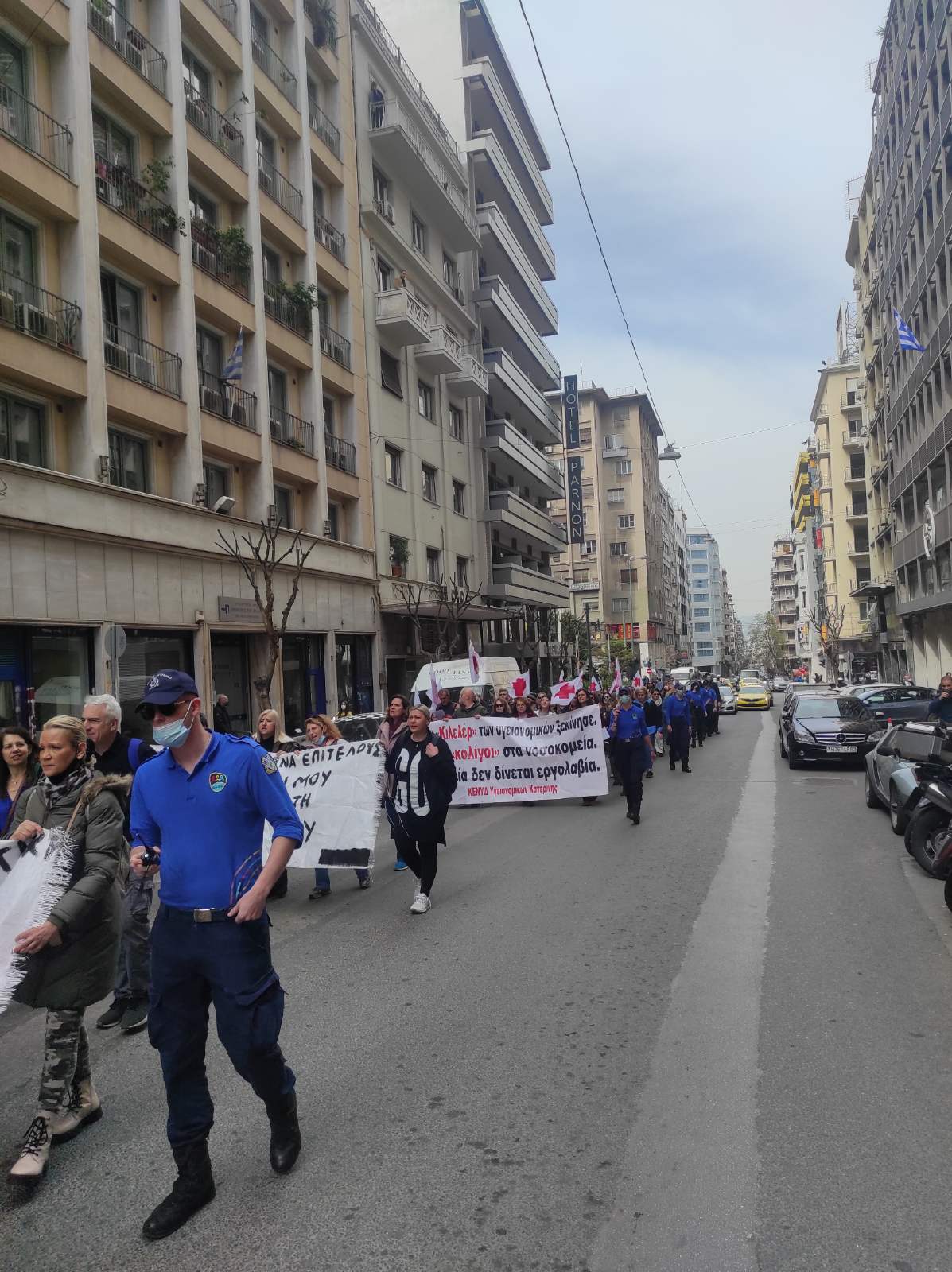 Συνεχίζεται η απεργία πείνας των Υγειονομικών!