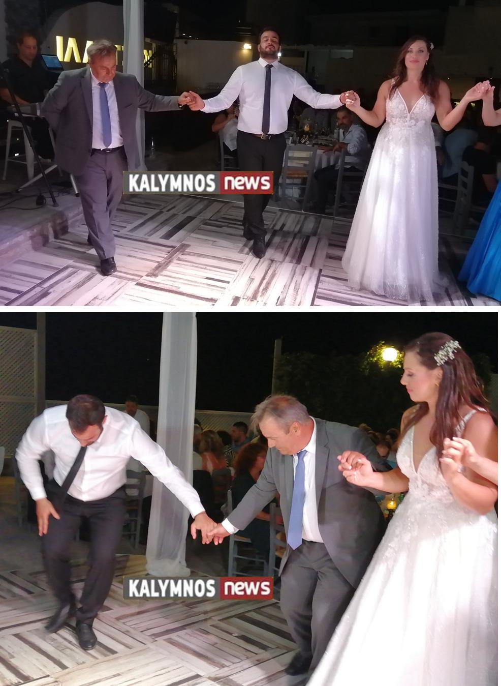 Κάλυμνος: Γάμος με «άρωμα δισκοβολίας» για τον Γιώργο Χαραμαντά και την Κρίστυ Αναγνωστοπούλου, στην καλύτερη βολή της ζωής τους!