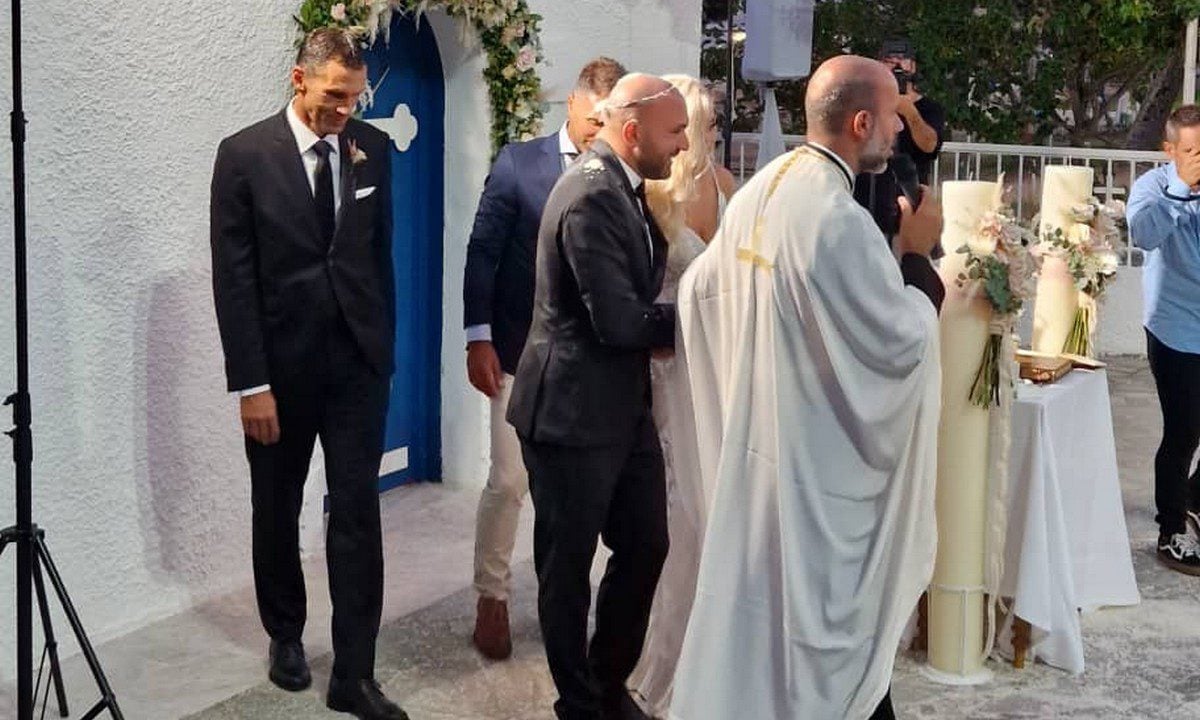 Εθνική Ελλάδας: Ο κουμπάρος Πογιέτ και ο γαμπρός Βούλγαρης - Αποκλειστικές photos