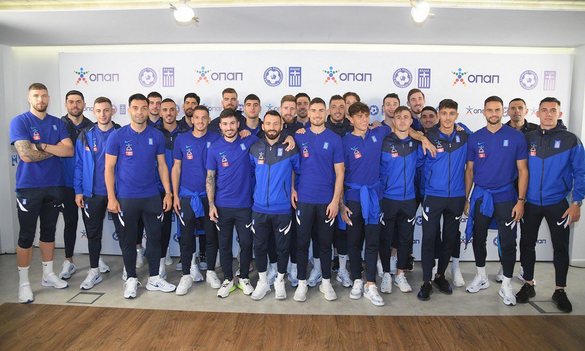 Οι παίκτες της Εθνικής Ομάδας Ποδοσφαίρου