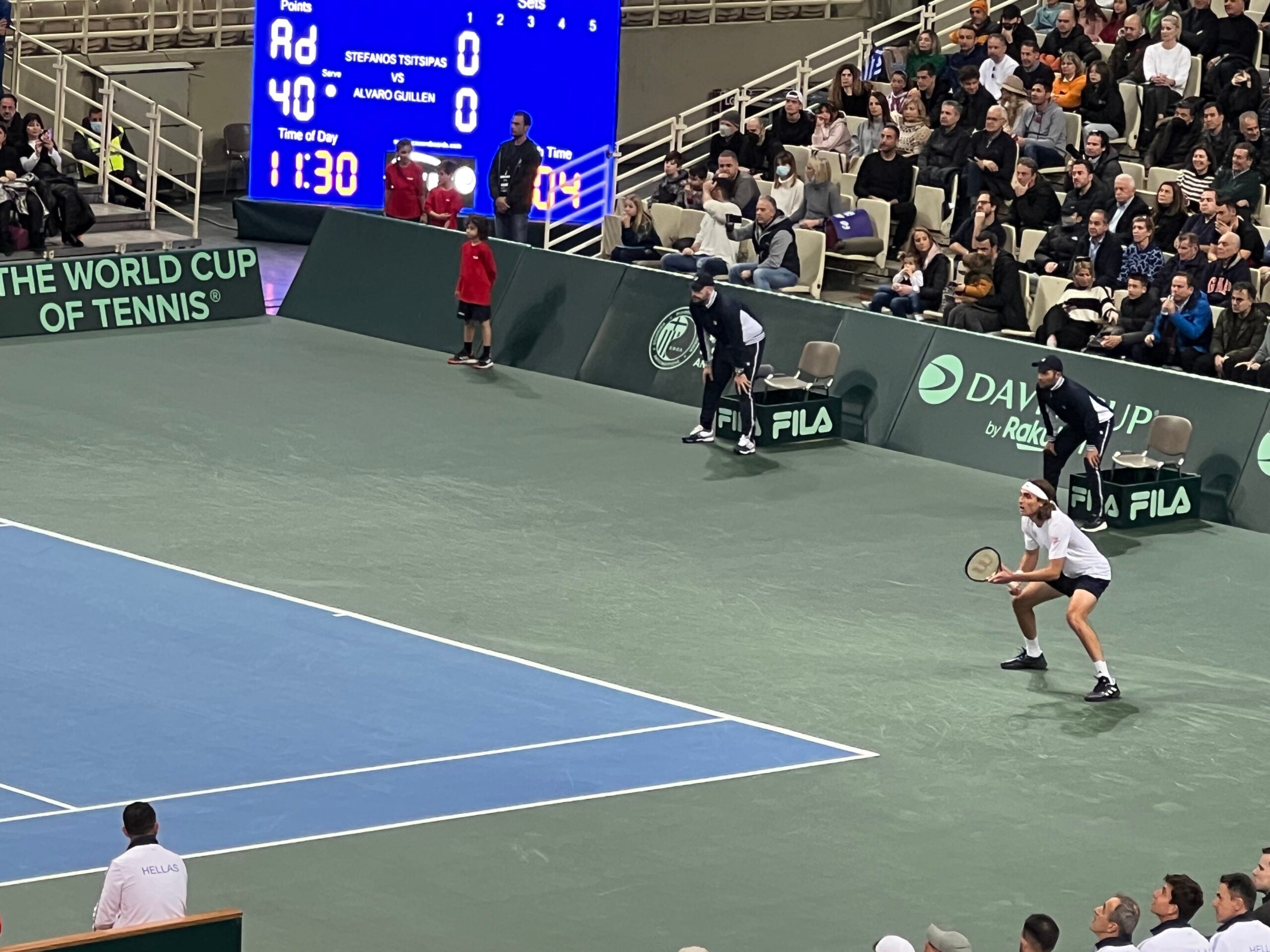 Davis Cup: Mε Τσιτσιπά για την είσοδο στο World Group I