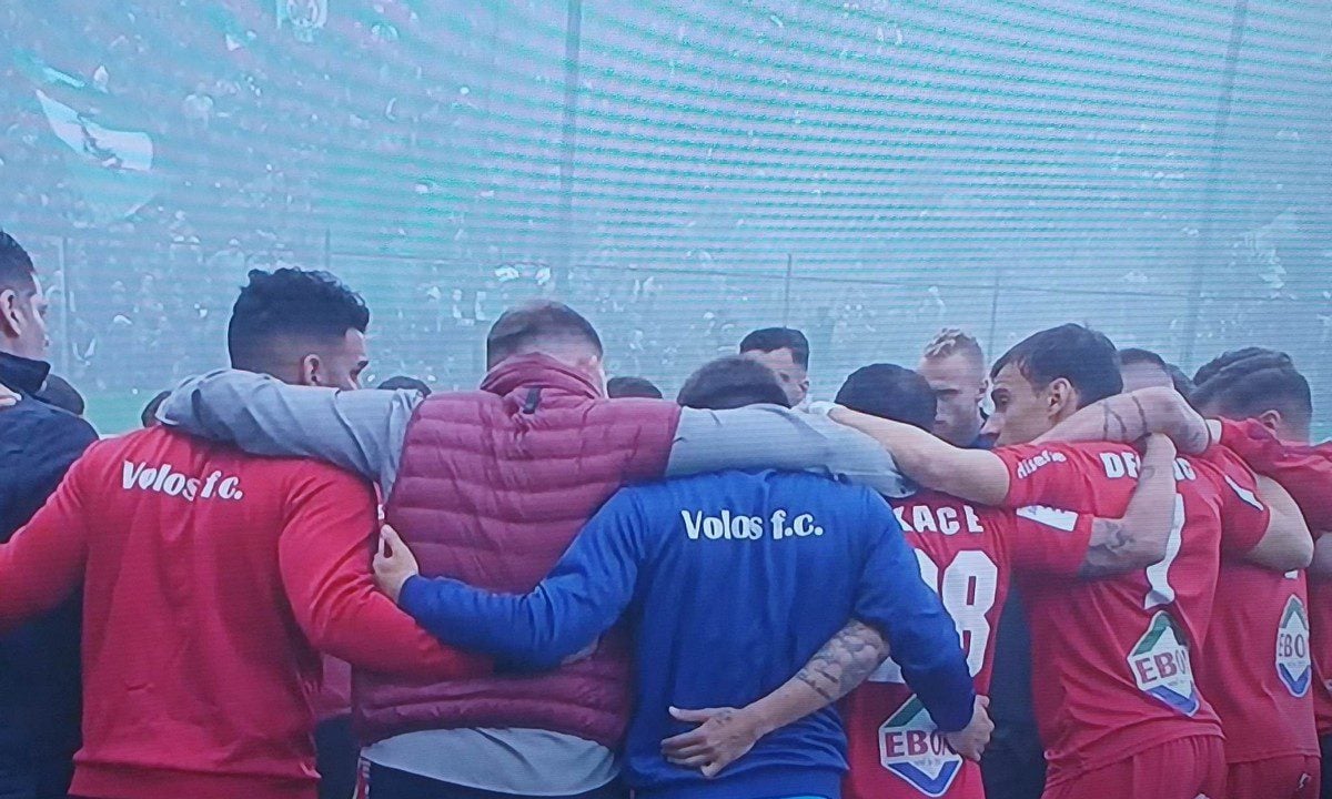 Παναθηναϊκός - Βόλος: Βγήκαν για τον χαιρετισμό και πήγαν στον πάγκο οι Θεσσαλοί
