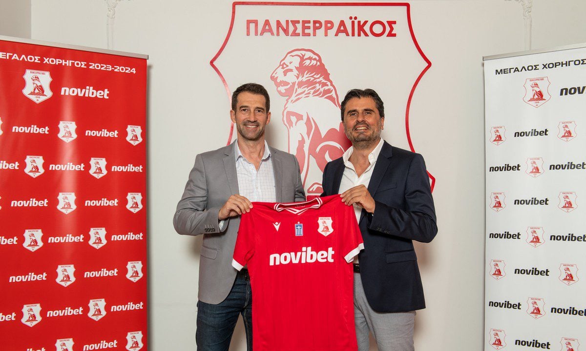 Η Novibet Μεγάλος Χορηγός της ΠΑΕ Πανσερραϊκός για τη σεζόν 2023-2024