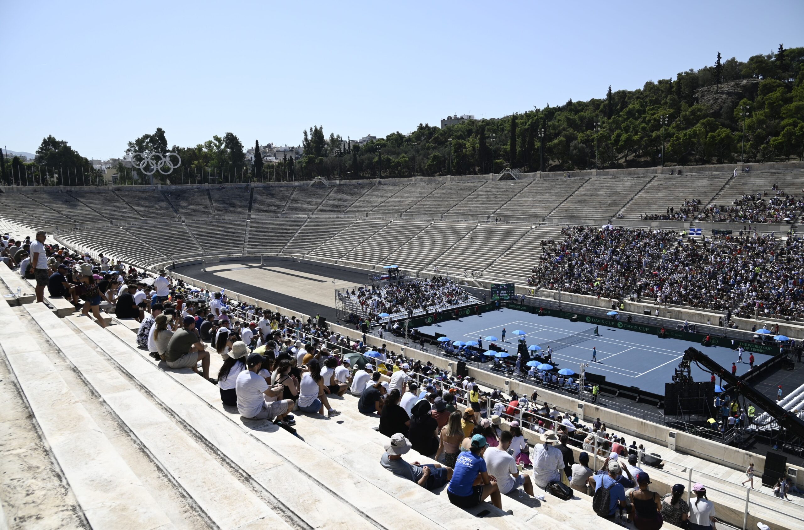 Davis Cup: Αποθέωση για τον Στέφανο Τσιτσιπά στο Καλλιμάρμαρο!