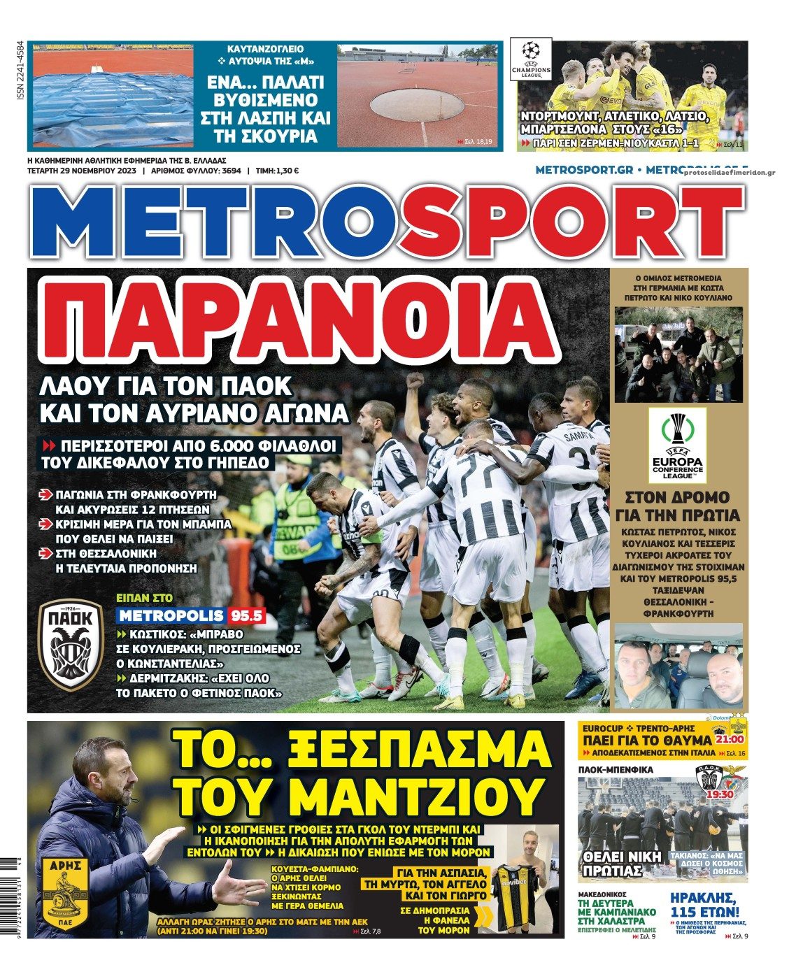Metrosport - 29/11/2023