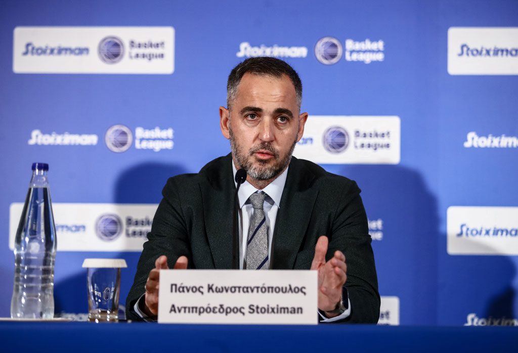 κ. Πάνος Κωνσταντόπουλος, Αντιπρόεδρος της Stoiximan.
