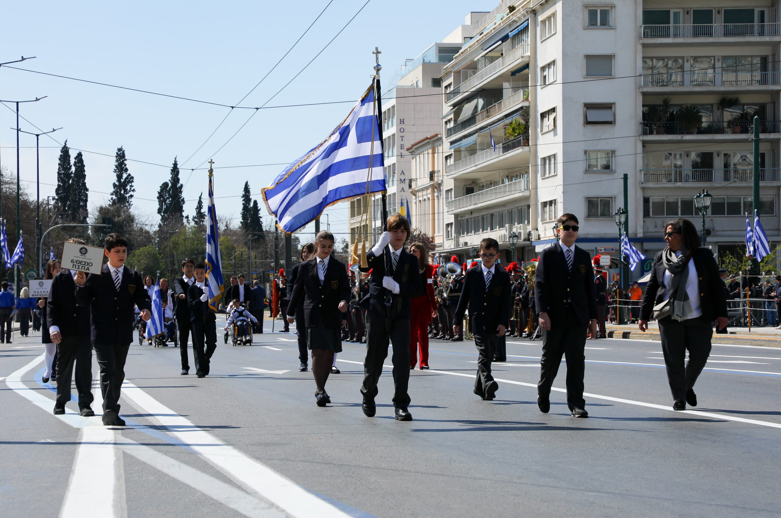 25η Μαρτίου: Φωτογραφικά κλικς από τη μαθητική παρέλαση στο Ζάππειο