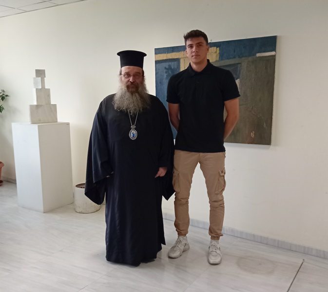 Η Εκκλησία ασχολείται ποιμαντικά με τον Αθλητισμό - Ο Σεβ. Μητροπολίτης Χίου στον Αν. Υπουργό Αθλητισμού