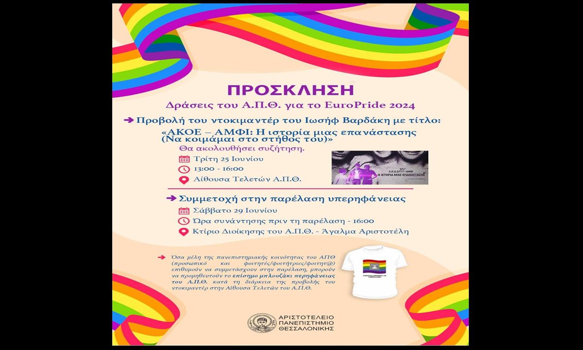 ΑΠΘ: Ένα πανεπιστημιακό ίδρυμα που έχει προσφέρει στην κοινωνία λαμπρούς επιστήμονες, ακυρώνει κάθε έννοια επιστήμης, γραμματικής και λογικής!