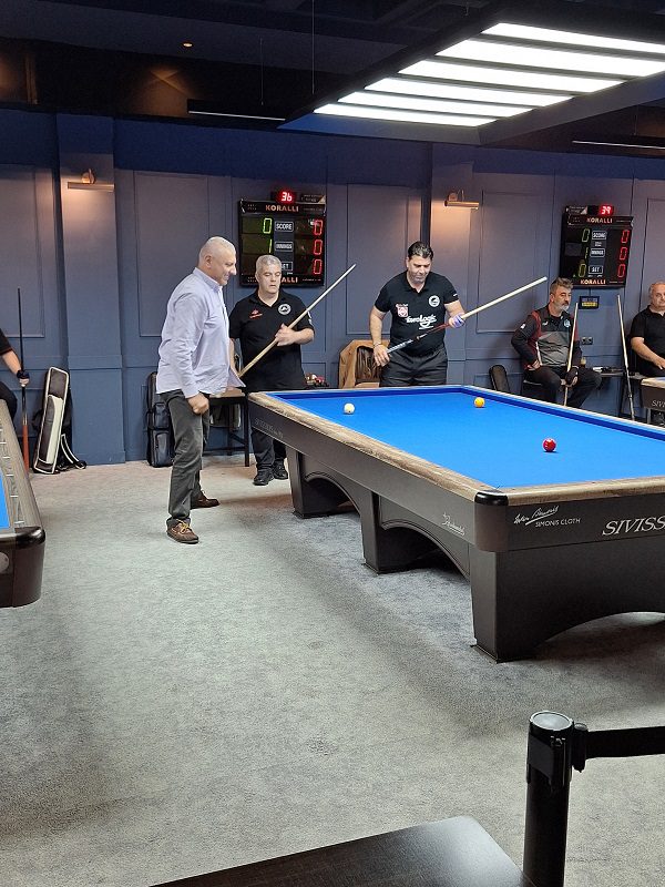 Αρχίζει η φάση των «16» στο 3ο Master League – Στη σκακιέρα του Koralli Billiard Club τα μεγάλα ονόματα