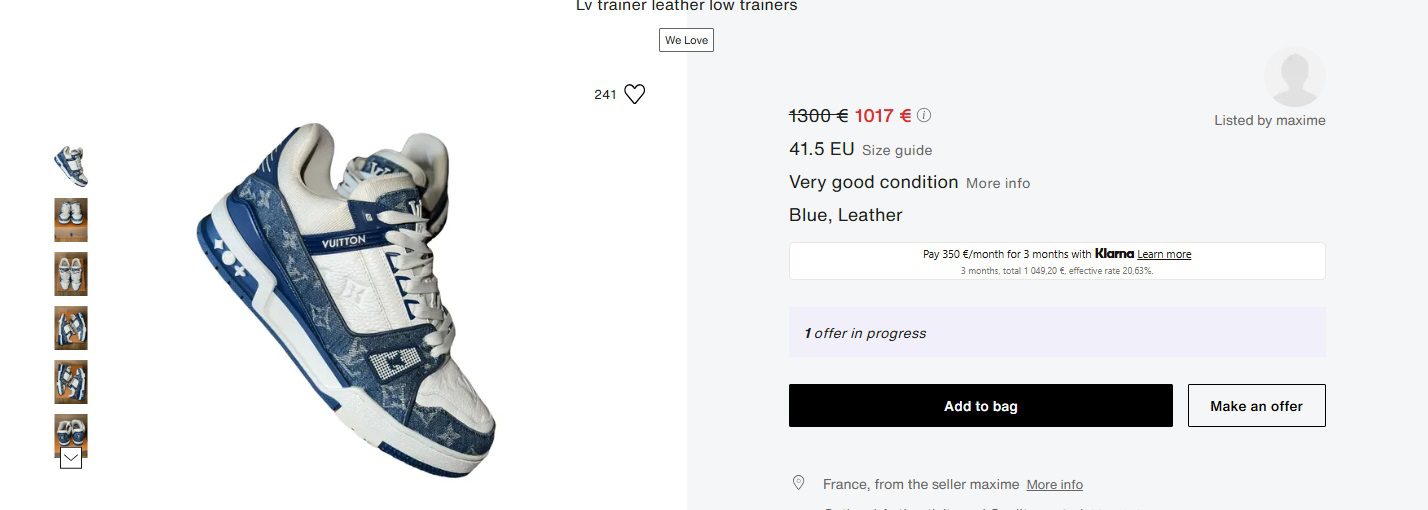 Πόσο κάνουν τα παπούτσια του Ροντινέι 